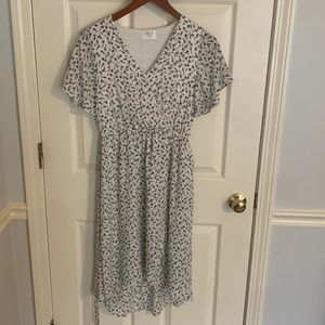 Flutter sleeve sundress
